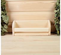 Полочка для масел Добропаровъ 8 пузырьков, 30х11см, липа 1300134