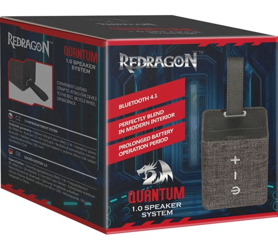 Портативная акустика Redragon Quantum 5 Вт 65900