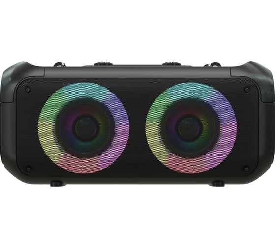 Колонка More Choice BK55 Bluetooth 5.0, 2х10W, 1500mAh, с беспроводным микрофоном BK55 Black 1