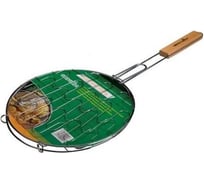 Решетка для гриля Green glade с деревянной ручкой 2023