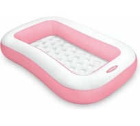 Детский надувной бассейн INTEX 166x100x25см, с надувным дном, 90л, от 2 лет 58423