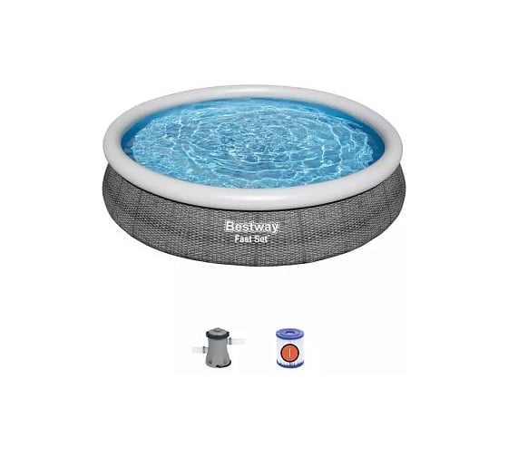 Бассейн Bestway Fast Set 366x76 см, 5377л, фильтр-насос 1249 л/ч 57445 BW