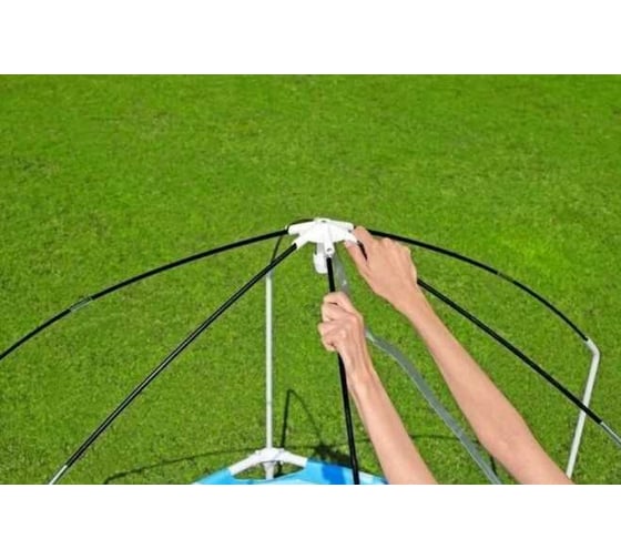 Детский каркасный бассейн Bestway 183x51см с навесом, 930л 5618T BW