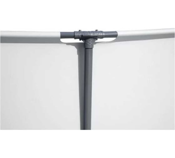 Каркасный бассейн Bestway Steel Pro MAX 427x122 см, 15232 л, фильтр-насос 3028л/ч, лестница, тент 5619D BW