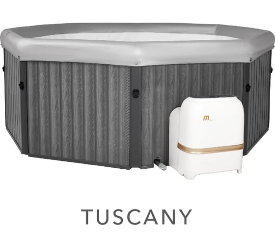 СПА-бассейн Mspa "Tuscany" 193x193x73 см, 1100 л, шестигранный, аэромассаж F-TU062W
