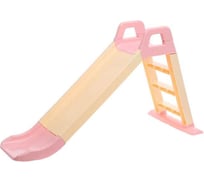 Горка детская для катания OKIKID спуск 140 см, розовая, 78x135x60 см T1-1-011