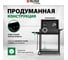 Мангал на колесах с крышкой-барбекю PALISAD, 662x390x920, сталь 2 мм, термометр, кочерга, Camping 69686 6