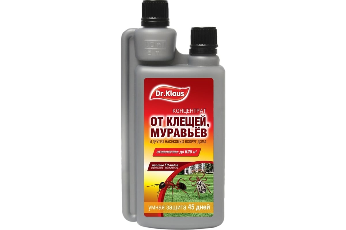 Концентрат от клещей, муравьев и других насекомых Dr.Klaus 250 мл ...
