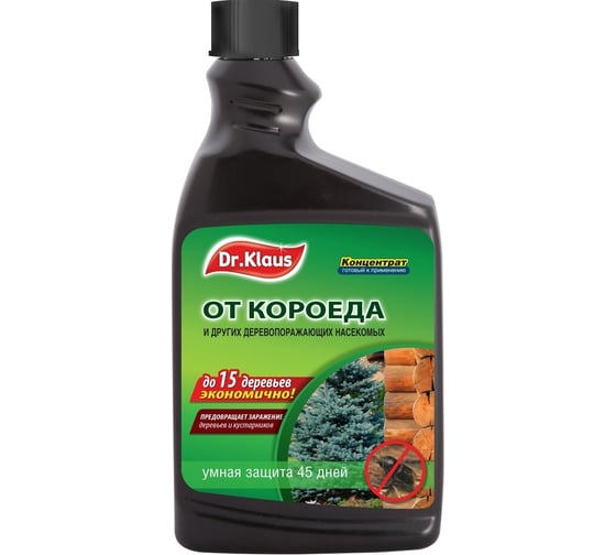 Запасной флакон концентрат от короеда Dr.Klaus 1 л DK09240011 1