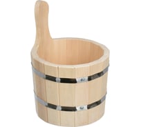 Ушат-шайка Банные Штучки Таёжный, 3 л, липа 31051