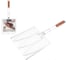 Рыбная решетка для барбекю Ecos RD-117W 3 секции, р-р 28х28х15см, общая длина 63 см 999658 1