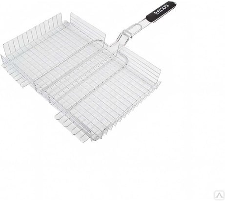 Глубокая решетка для барбекю Ecos RD-103C регулируемая глубина, р-р 40х27х5 см, общая длина 62 см 999609