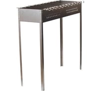 Большой мангал Pikmeister 12 шампуров, нержавеющая сталь, 900х300х900мм 3907