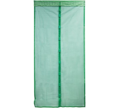 Антимоскитная сетка на магнитах Рыжий кот Капутомоскито KM-G, цвет зеленый 311252