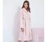 Халат женский Arya home Miranda Soft с шалькой, пудра, M 8680943039835 5