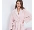 Халат женский Arya home Miranda Soft с шалькой, пудра, M 8680943039835 7