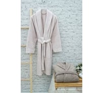 Халат Arya home Jolie унисекс, сухая роза, S 8680943234346