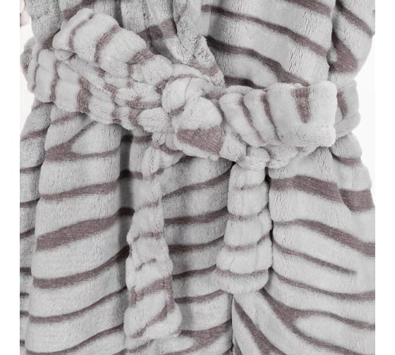 Халат Arya home Wellsoft Ronit, серый, XL 8680943065056