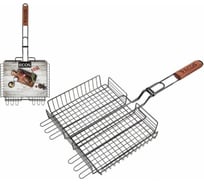 Решетка для барбекю Ecos 22139W с антипригарным покрытием, размер 31x24x5см 999660