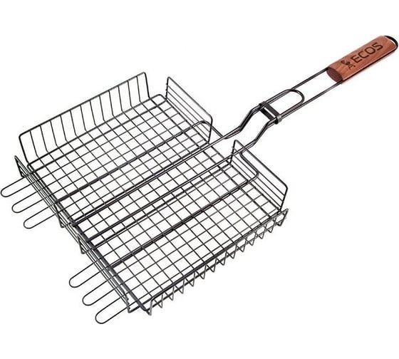 Решетка для барбекю Ecos 22139W с антипригарным покрытием, размер 31x24x5см 999660