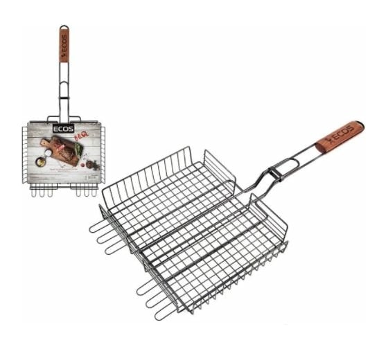 Решетка для барбекю Ecos 22139W с антипригарным покрытием, размер 31x24x5см 999660