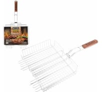 Глубокая решетка для гриля Ecos OPTIMA+, 55+4х31х24х5.5 см 999639