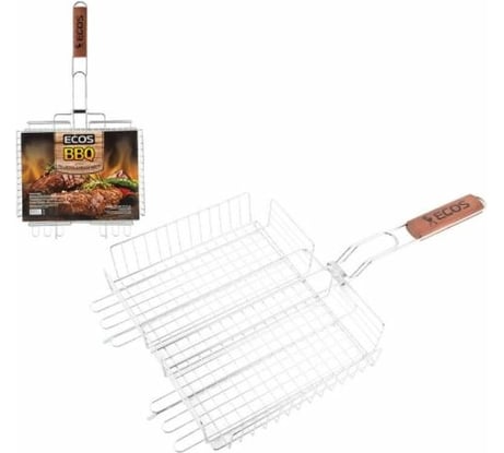 Глубокая решетка для гриля Ecos OPTIMA+, 55+4х31х24х5.5 см 999639