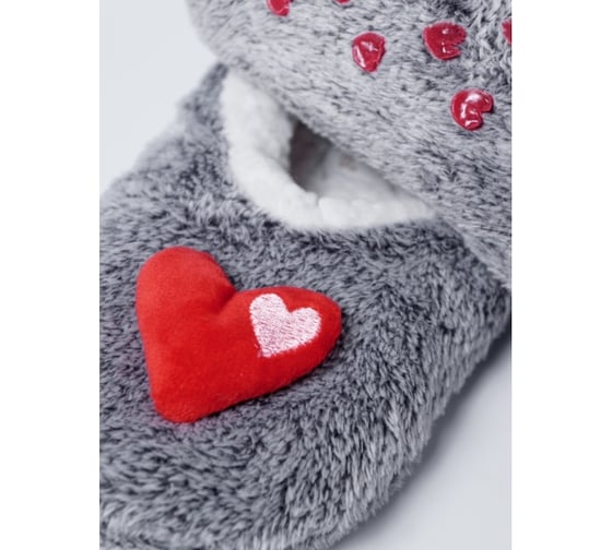 Тапочки женские Arya home Darling 40-41, серый 8680943213679
