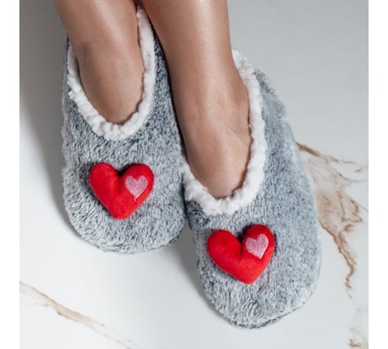 Тапочки женские Arya home Darling 40-41, серый 8680943213679