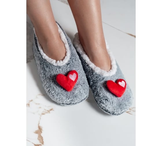 Тапочки женские Arya home Darling 38-39, серый 8680943213662
