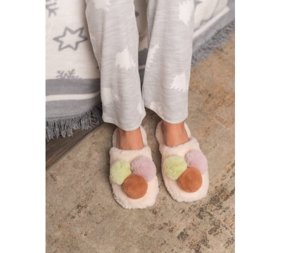 Тапочки женские Arya home Softy 40, розовый 8680943221193