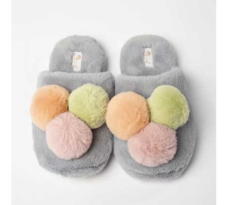 Тапочки женские Arya home Softy 40, голубой 8680943221155