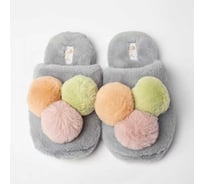 Тапочки женские Arya home Softy 39, голубой 8680943221148