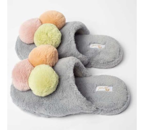 Тапочки женские Arya home Softy 41, голубой 8680943221162
