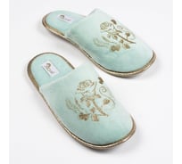 Тапочки женские Arya home Rose 39, аква 8680943100979
