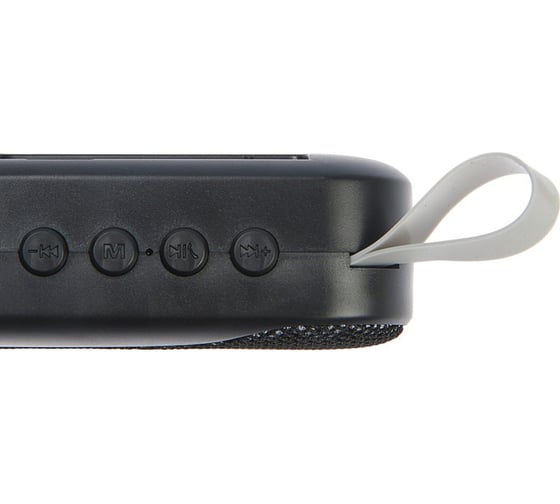 Портативная колонка Luazon LAB-50, 3 Вт, microSD, AUX, USB, черная 4514443
