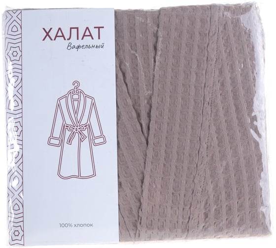 Халат Вотекс Бохо кимоно, р. 52-54, какао 937, 100% хлопок, 0840-0515801-54170
