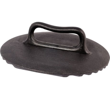 Круглый чугунный пресс для гриля Mallony CH25-L промасленное покрытие, д 25 см 985027