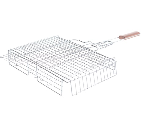 Глубокая хромированная решетка для барбекю Ecos 22002D размер 35х25х6см 999633