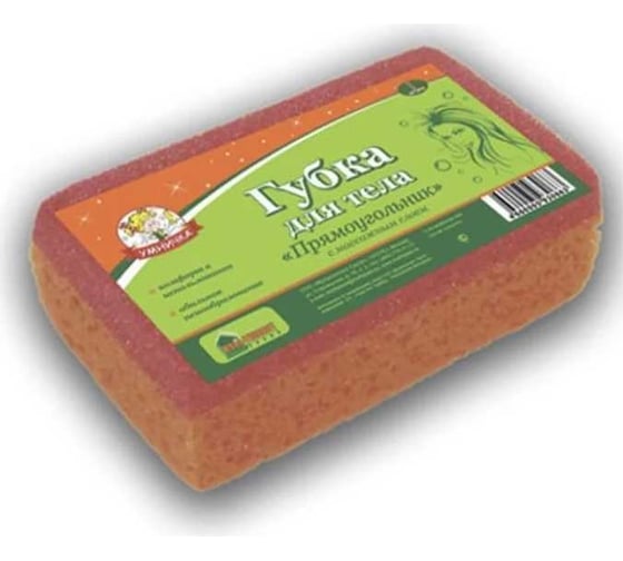 Губка для тела Умничка Прямоугольник MPU0663