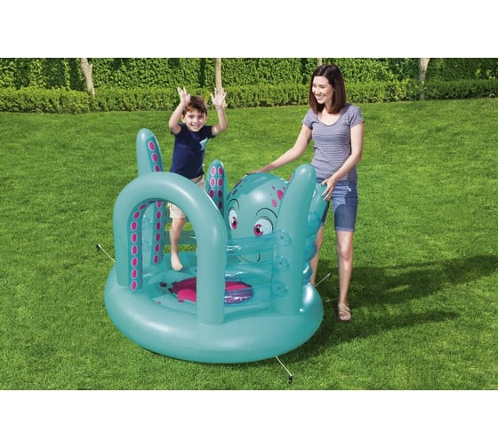 Игровой центр-батут Bestway Осьминог 142х137х114см, до 55кг, 3-6 лет 52267 BW 030456