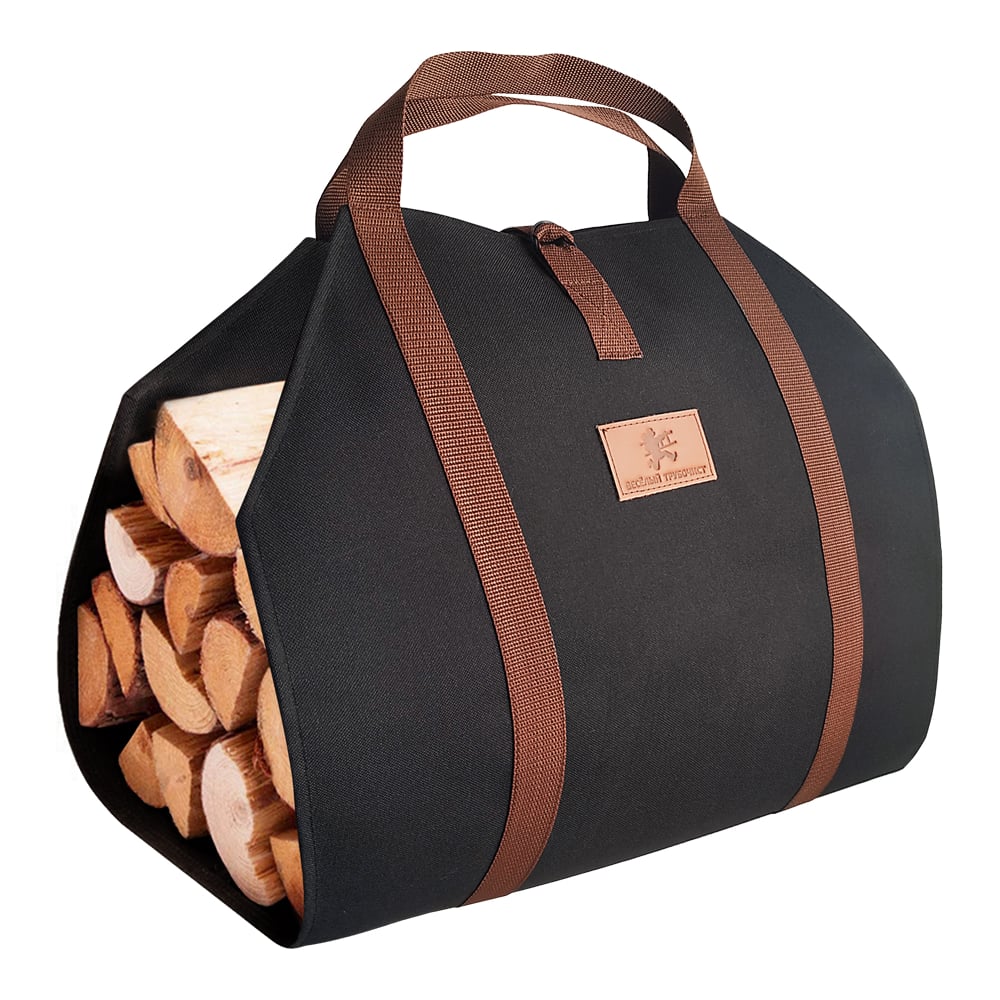 Усиленная сумка для переноски дров Веселый трубочист с ручками из ...