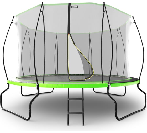 Батут UNIXline 12 ft UFO Green TRUF12GR4