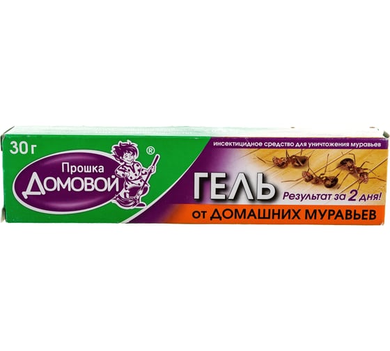 Гель от домашних муравьев Домовой Прошка 30 г 23029