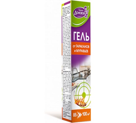 Гель от тараканов Домовой Прошка флакон 85 г 21621