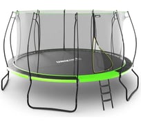 Батут UNIXline 14 ft UFO Green TRUF14GR5