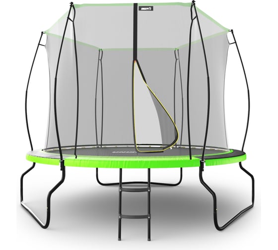 Батут UNIXline 8 ft UFO Green TRUF8GR3 1