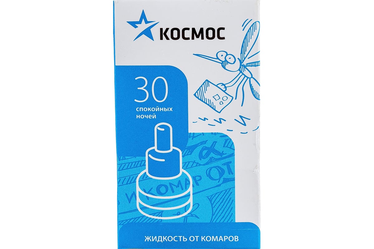 Жидкость от комаров для фумигатора Космос 30 мл KOC_GH325