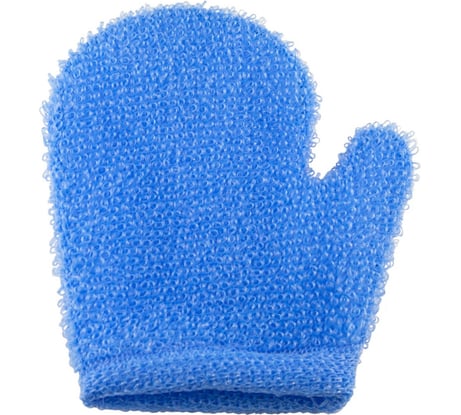 Полипропиленовая мочалка БАННАЯ ЛИНИЯ Варежка 20х18 см 11-636
