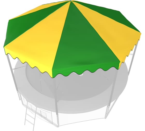 Крыша для батута UNIXline UNIX Line 12ft (Green/yellow) ROU12GR